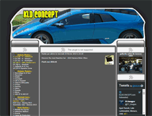 Tablet Screenshot of kldconcept.com